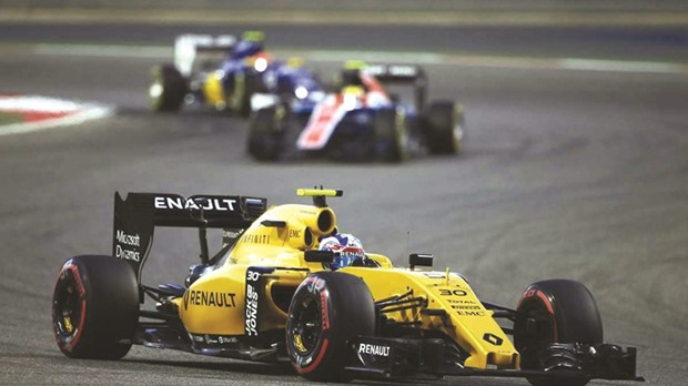 British rookie Jolyon Palmer was 11th on his debut in Australia.