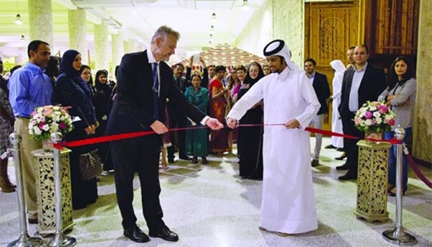 Sheikh Turki bin Faisal al-Thani inaugurates the exhibition u2018Shifting Sands u2013 A Journey of Qatar and its People.u2019