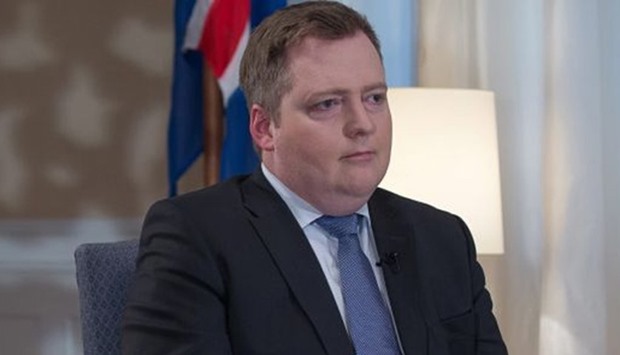 Iceland  Prime Minister Sigurdur Ingi Johannsson