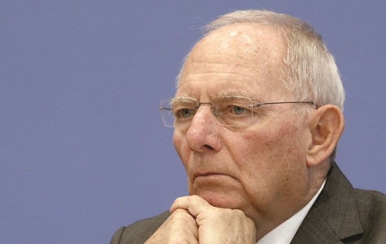 Schaeuble: Call to continue structural reforms in Europe.