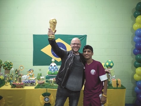 Karachi-based Fahad Habib went to Brazil as a Generation Amazing ambassador.