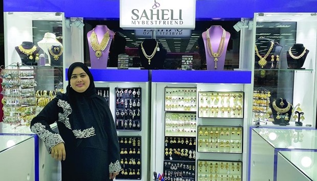 ALL THAT SPARKLE: Shazia Shaikh and her store Saheli u2013 My Best Friend at Wear House on the Old Airport Road.