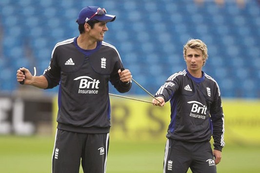 Alastair Cook (left) is gutted that James Tayloru2019s career is cut short.