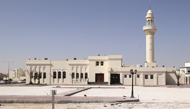 A mosque in Doha. PICTURE: Anas Khalid
