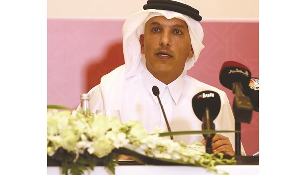 HE the Minister of Finance Ali Sherif al-Emadi