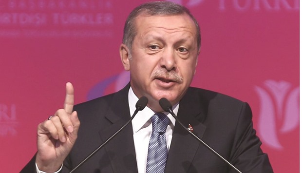 Tayyip Erdogan says ,nobody can interfere in God's work.,
