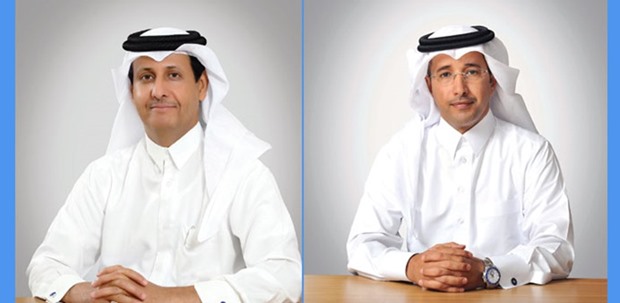 Sheikh Hamad (left) and al-Khalifa: Good performance.