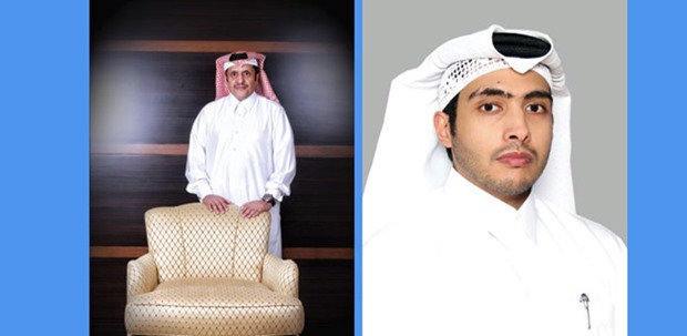Sheikh Ali (left) and al-Mannai: Strategic deal.