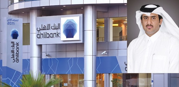 The Ahlibank headquarters in Doha. Inset: Sheikh Faisal. Ahlibanku2019s total assets grew by 13.5% to QR32.4bn in March compared with QR28.5bn in the same period last year.