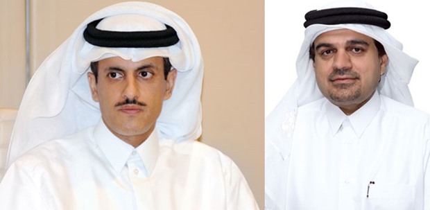 Sheikh Dr Khalid and al-Shaibei. Growth opportunities in Qatar.