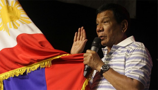 Rodrigo Duterte, front-runner presidential candidate