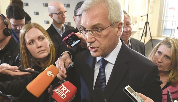 Grushko: Without real steps on Natou2019s side to downgrade the military activity in areas adjacent to the Russian Federation, it will not be possible to engage in any meaningful dialogue on confidence building measures.