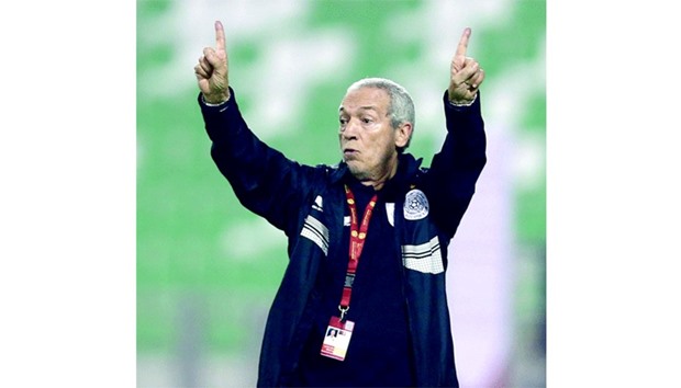 Al Sadd coach Jesualdo Ferreira.