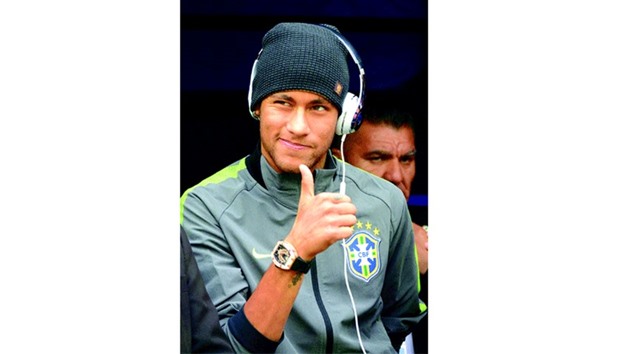 Brazil striker Neymar.