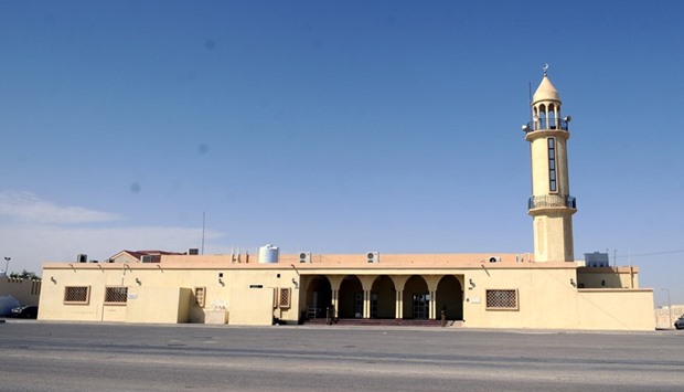 A mosque in Rayyan Al-Muraik in Doha. PICTURE: Shemeer Rasheed