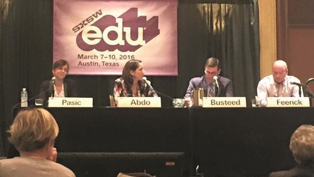 A session during the conference.