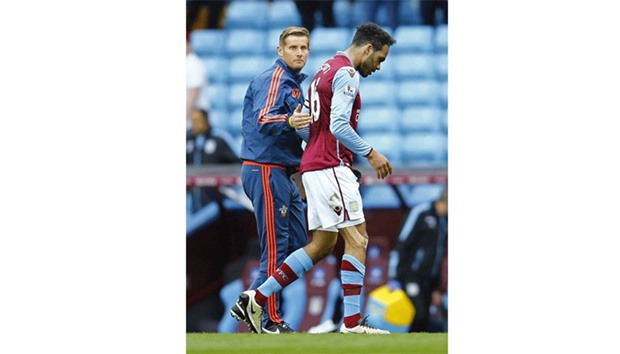 Angry Aston Villa fans have targeted defender Joleon Lescott (right) for particular ridicule. (Reuters )