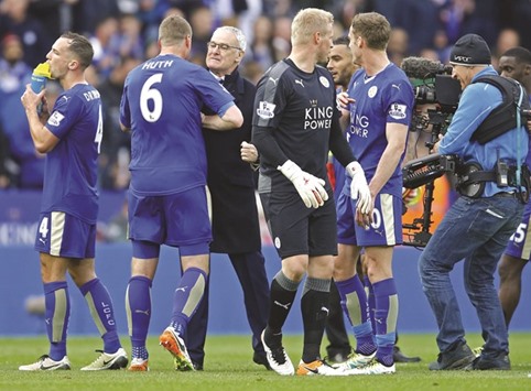 Claudio Ranieriu2019s Leicester City require five points from their last three games to claim the clubu2019s first ever Premier League title. (Reuters)