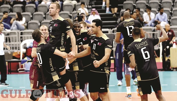 El Jaish defeated defending champions Al Arabi 3-2 (25/22, 25/14, 19/25, 25/27, 15/10) in a pulsating playoff encounter to storm into the final of the Qatar Cup volleyball yesterday. In the final to be held tomorrow, Jaish will face Al Rayyan. PICTURES: Jayaram