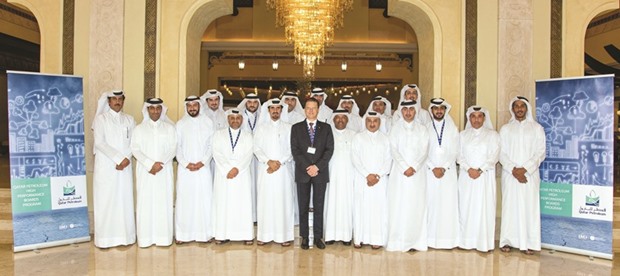 QP officials with participants of u201cQatar Petroleum High Performance Boards Programme.u201d
