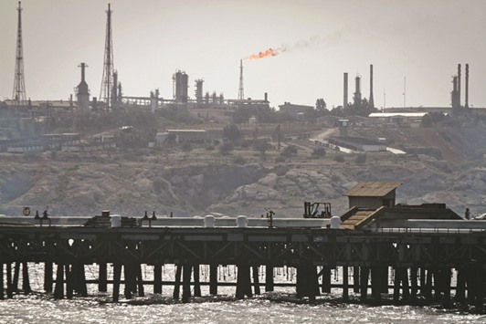 An oil facility in the Khark Island, Iran. The country has moved ahead with an increase in exports despite global concerns over a supply glut that has pushed oil prices to below $40 a barrel, from more than $100 a barrel in mid-2014.
