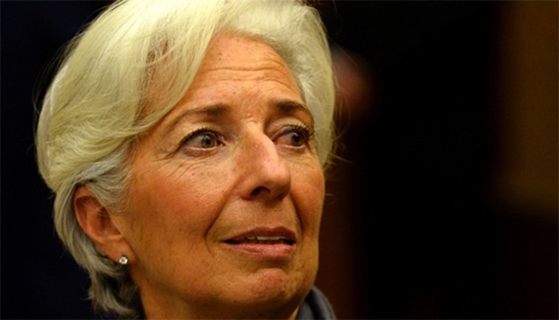 International Monetary Fund(IMF) Managing Director Christine Lagarde
