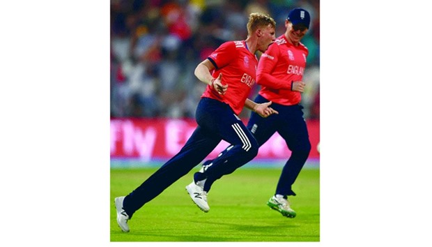 England captain Eion Morgan is the elder statesman in a formidable batting line-up that features the likes of Joe Root (left), Jason Roy and Jos Buttler who are all aged 25 and yet to reach their prime. (AFP)
