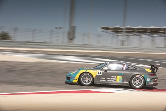 Charlie Frijns finished third in both the races in the Porsche GT3 Cup Challenge Middle East at Bahrainu2019s Sakhir circuit.