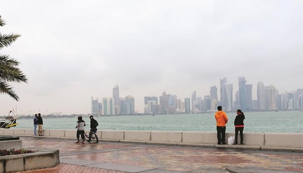 Doha is among the places where rain is expected on Thursday