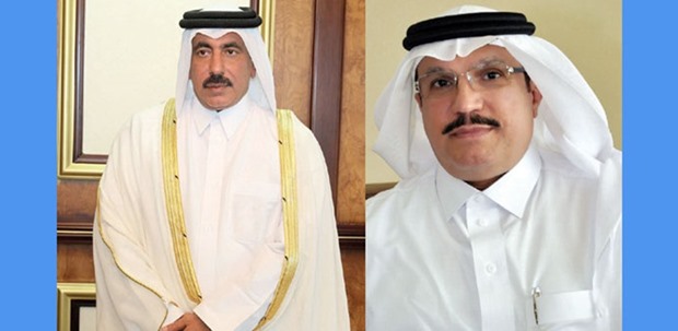 HE al-Sulaiti and al-Ageel: Qatar is keen to support joint Gulf ventures.
