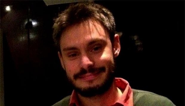Giulio Regeni disappeared in central Cairo on January 25