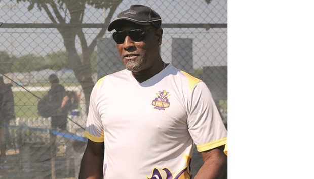 West Indies batting great Viv Richards.