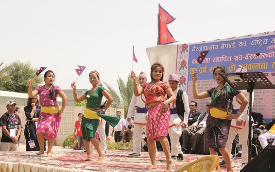 The welcome dance was performed by Jaljola Dong, Kailash Magar, Shanti Gola, Deepak KC, Issa Gatani, Sagar Oli, Bhagbati Bashyal, Sushil Sagthan and Min Bahadur Yonjan.
