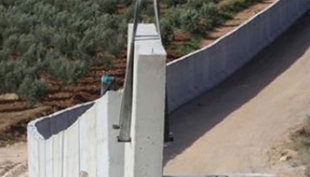 Turkey - Syria border wall