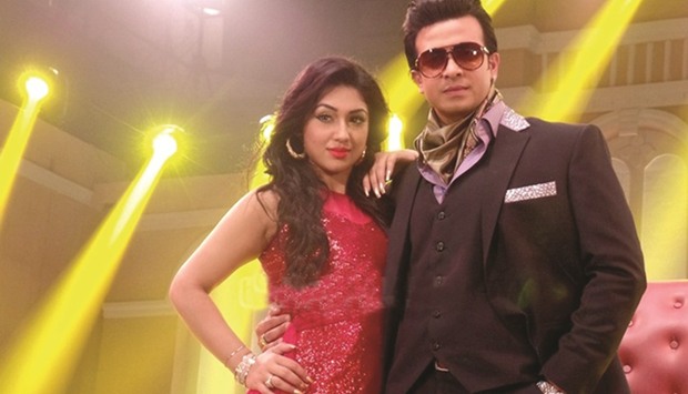 Apu Biswas and Shakib Khan ... the star pair