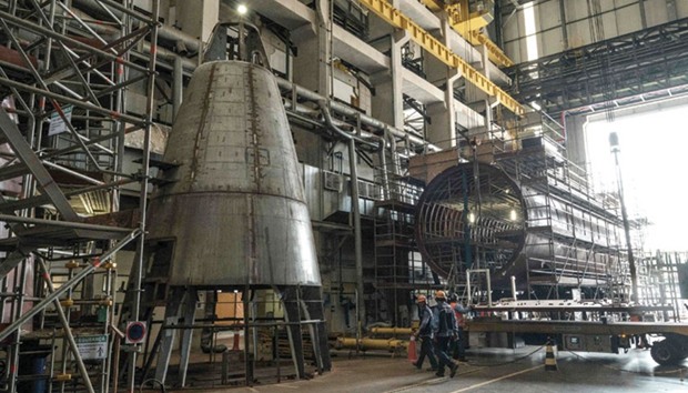 The naval submarine shipyard in Itaguai, some 70km south from Rio de Janeiro.