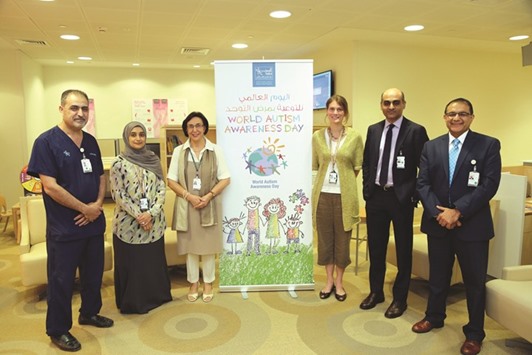Sidra clinicians who participate in caring for children with ASD.