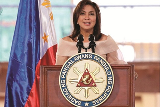 Vice President Leni Robredo registered the biggest decline in ratings among top government officials.
