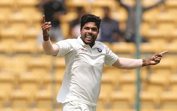 India spearhead Umesh Yadav