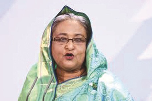 Prime Minister Sheikh Hasina ... flight precaution