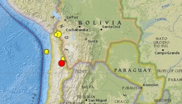 The earthquake had a preliminary magnitude of 6.2 and struck at about 5:15 a.m.