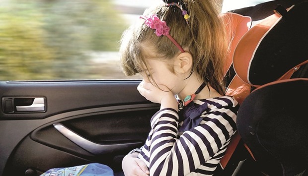 Yawning and perspiring are warning signs for a condition that is caused by mismatches between signals the brain receives from the eyes and from the organs of balance, in the ear.