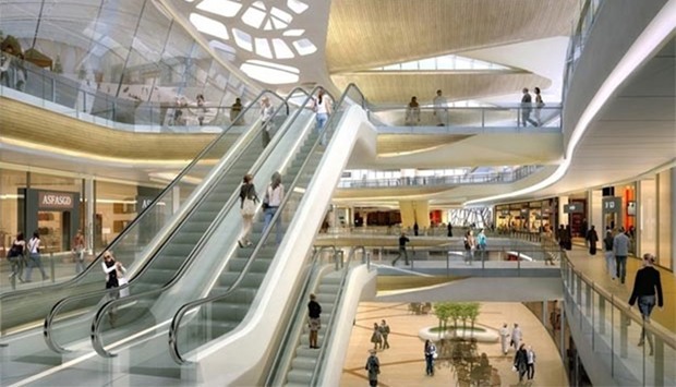 Reem Mall is expected to have 450 stores and an indoor snow park.