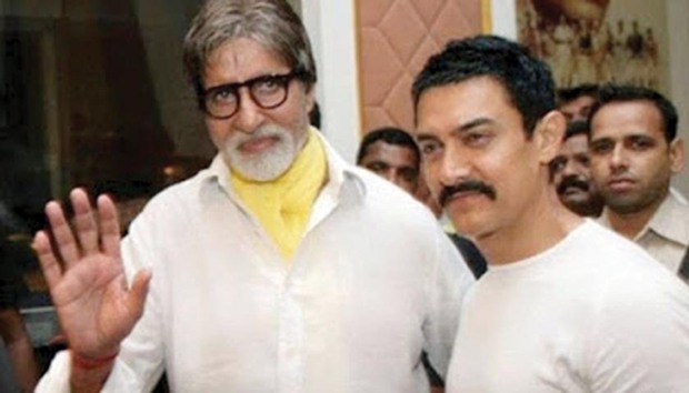 CO-STARS: Amitabh and Aamir will act in the upcoming Thugs of Hindostan.