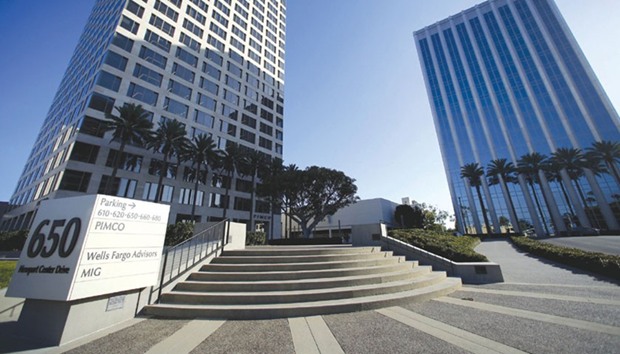 The office of Pacific Investment Management Co is seen in Newport Beach, California. Pimco has become less bullish on the dollar against emerging Asian currencies and says it trimmed investments in the regionu2019s bonds as they are now relatively expensive.
