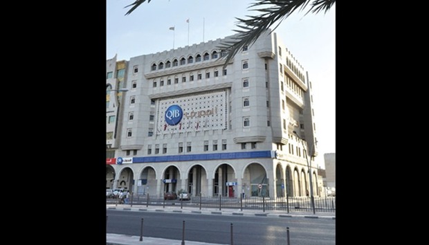 A view of the QIB head office in Doha. QIBu2019s total shareholdersu2019 equity reached QR13.7bn in March.