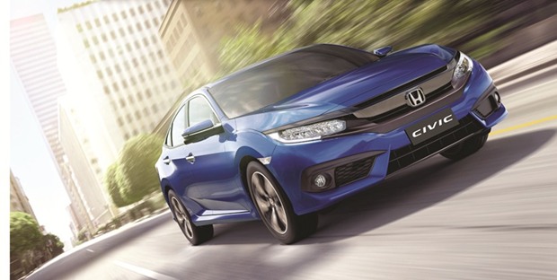 The 10th generation Honda Civic was introduced in April 2016.