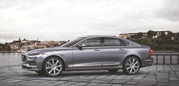 The Volvo S90.