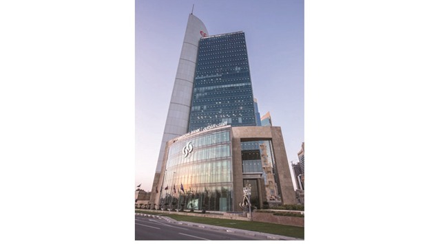 The Commercial Bank Plaza at West Bay. The banku2019s asset growth was driven mainly by an increase of QR6.5bn in loans and advances and QR3.7bn in investment securities.
