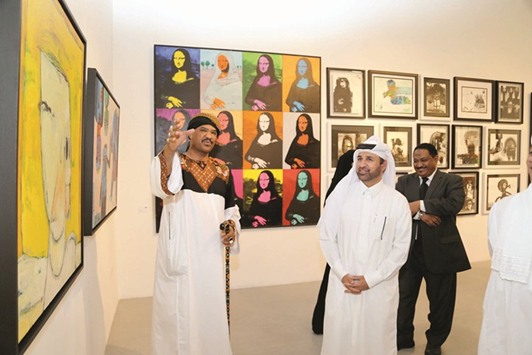The exhibition was inaugurated by Katara General Manager Dr Khalid bin Ibrahim al-Sulaiti in the presence of Sudanese ambassador Dr Yasser Khalaf Allah Khadir.